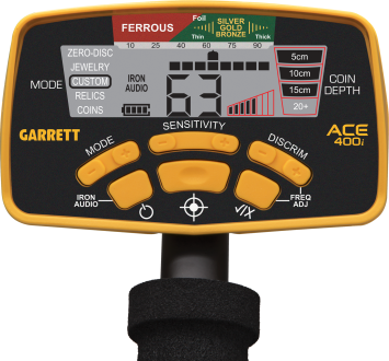 Garrett 400i metaaldetector