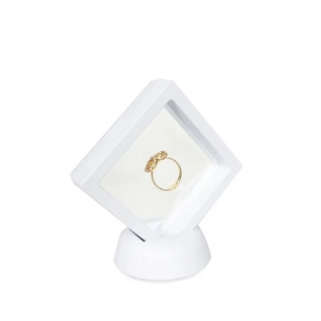 Vondstenhouder wit 7x7 cm